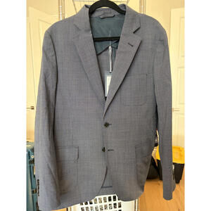NWT Vineyard Vines Men's Houndstooth Greenwich Blazer 40R in Tollegno Moonshine